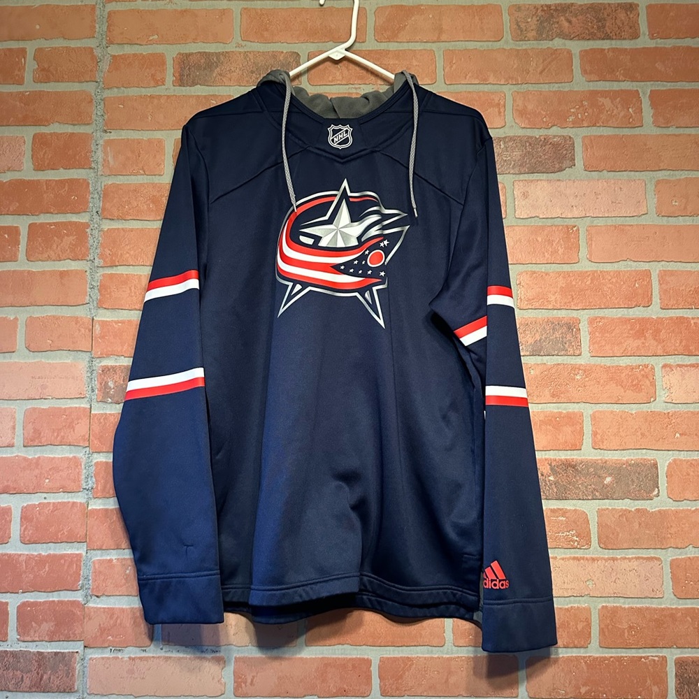 Columbus Blue Jackets NHL Adidas Hoodie